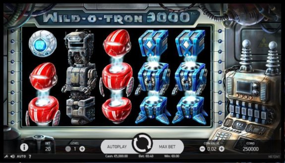 Wild O Tron 3000 Game
