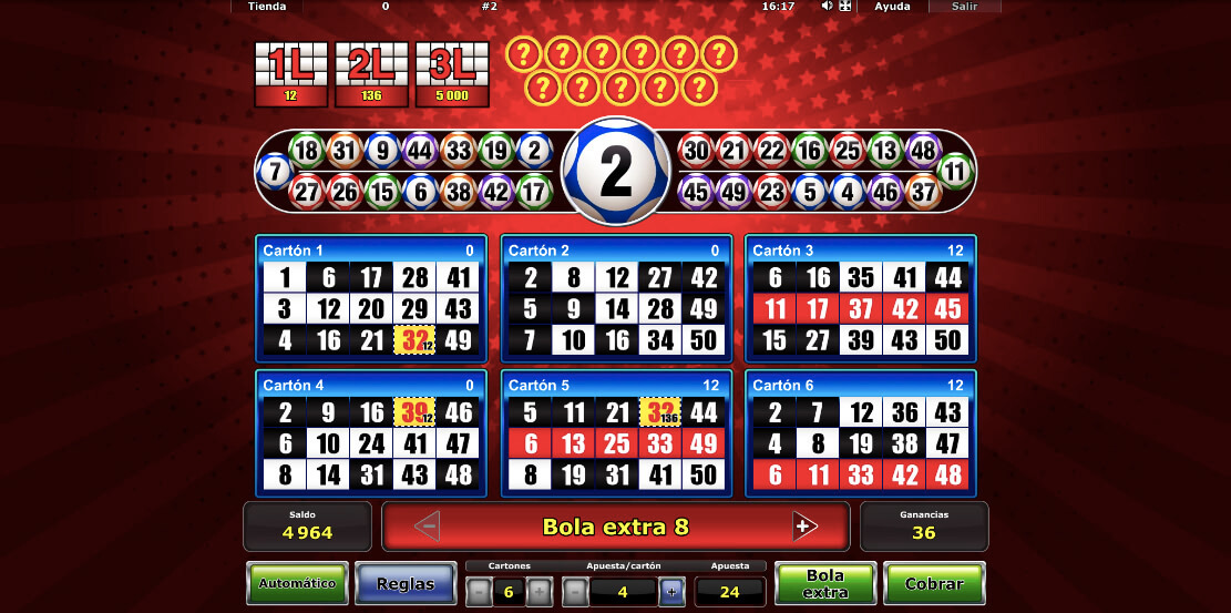 Starvegas Bingo Juego