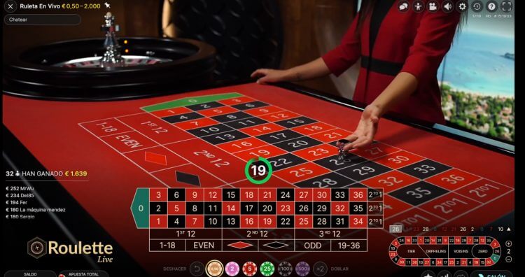 Ruleta en vivo 3